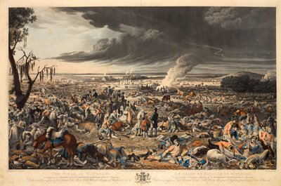 The Field of Waterloo, as it appeared the morning after the memorable battle of the 18th June 1815 by John Heaviside (after) Clark