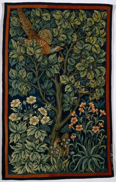 Cock Pheasant, made by Morris & Co. 1916 by John Henry Dearle