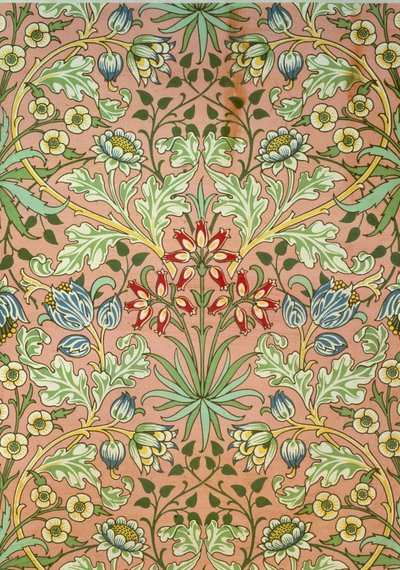 Hyacinth wallpaper, designed for Morris and Company by John Henry Dearle