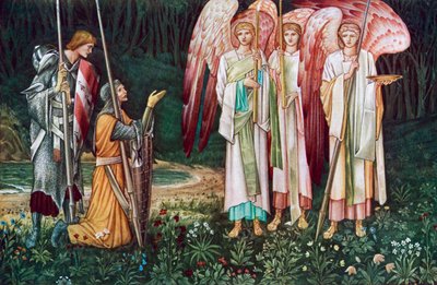 The Vision of the Holy Grail by John Henry Dearle