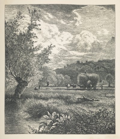 Plate 10. A haystack on a cart, from 