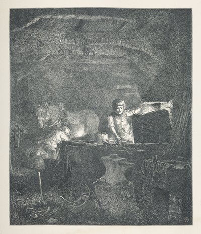 A Blacksmith, from 
