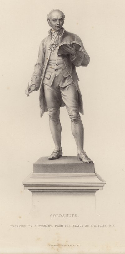 Statue of Oliver Goldsmith by John Henry Foley