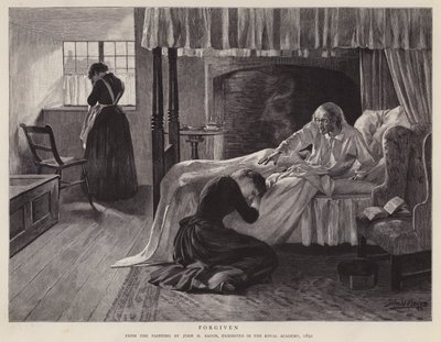 Forgiven by John Henry Frederick (after) Bacon