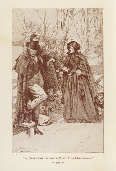 Illustration for Jane Eyre by Charlotte Bronte by John Henry Frederick (after) Bacon
