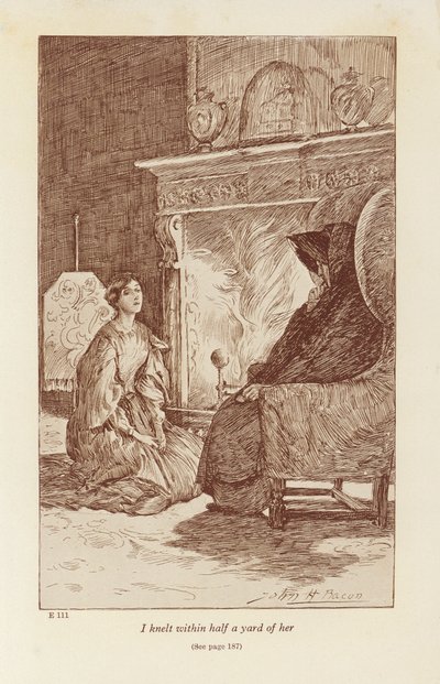 Illustration for Jane Eyre by Charlotte Bronte by John Henry Frederick (after) Bacon