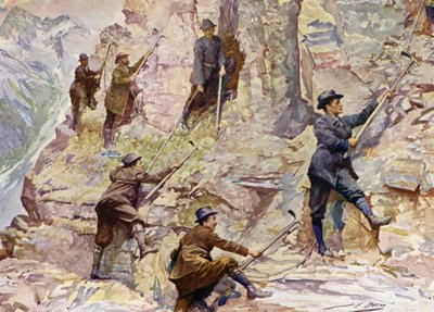 Mountaineering in British Columbia by John Henry Frederick (after) Bacon