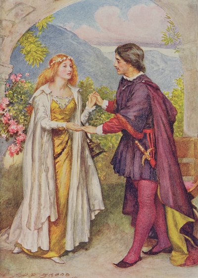 Hamlet and Ophelia from 