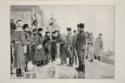 Lady Minto Presenting Colours to Herchmer