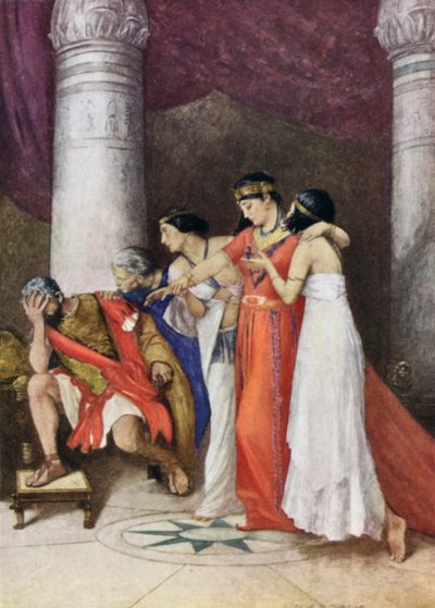 Antony and Cleopatra by John Henry Frederick after Bacon