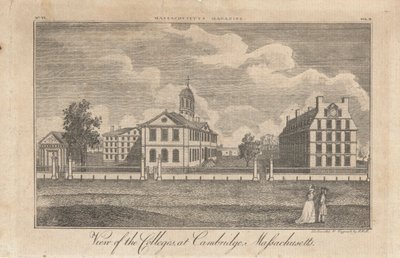 View of the Colleges at Cambridge, Massachusetts by John Henry Hill