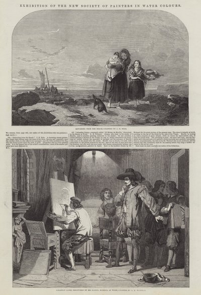 Exhibition of the New Society of Painters in Water Colours by John Henry Mole