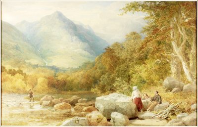 Gate Crag, Borrowdale by John Henry Mole