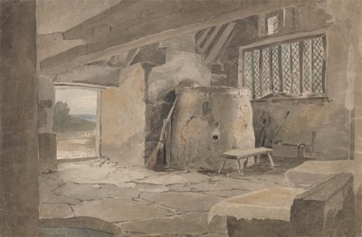 Study of a Cottage Interior by John Henry Mole