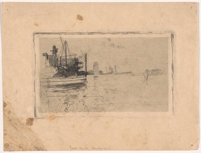 Coal Dock, Bridgeport by John Henry Twachtman