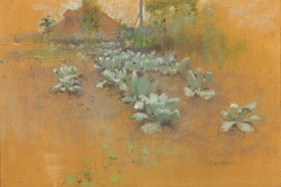 Tobacco Patch by John Henry Twachtman