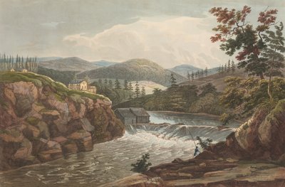 Little Falls at Luzerne No. 1 of The Hudson River Portfolio by John Hill