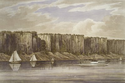 Palisades No. 19, Hudson River Portfolio, 1823-24 by John Hill