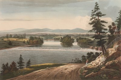 View Near Sandy Hill No. 7 of The Hudson River Portfolio by John Hill