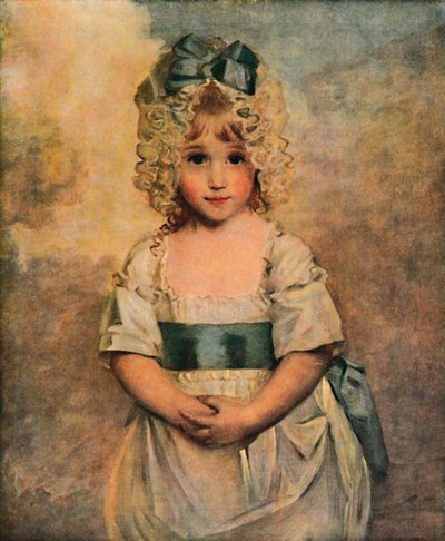 Charlotte Augusta Papendiek at the Age of Five by John Hoppner