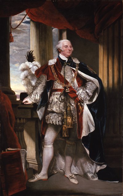 John Jeffreys Pratt, 2nd Earl and 1st Marquess Camden as Knight of the Garter by John Hoppner