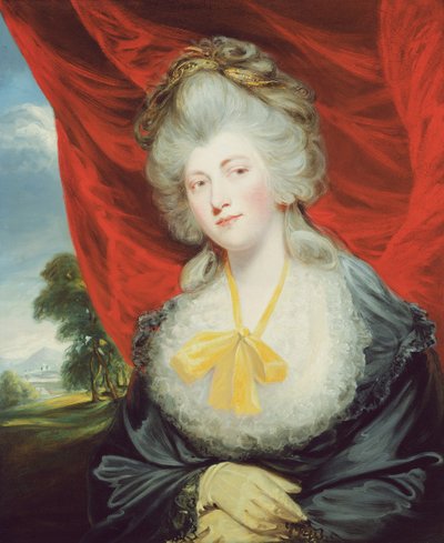 Portrait of the Hon. Isabella Ingram, Later Marchioness of Hertford by John Hoppner