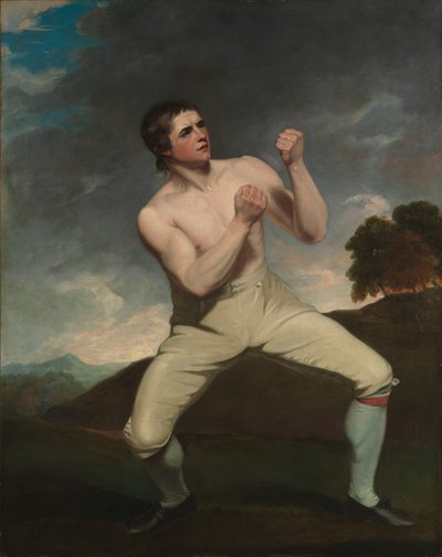 Richard Humphreys the Boxer by John Hoppner