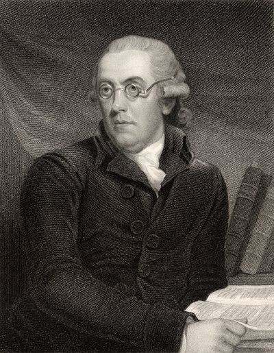 Robert Nares, engraved by Samuel Freeman, from 