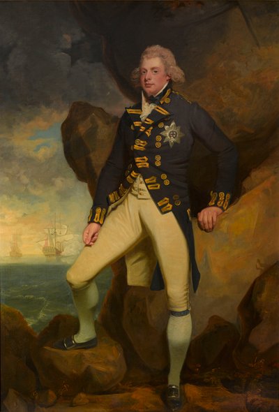 The Duke of Clarence, later William IV by John Hoppner