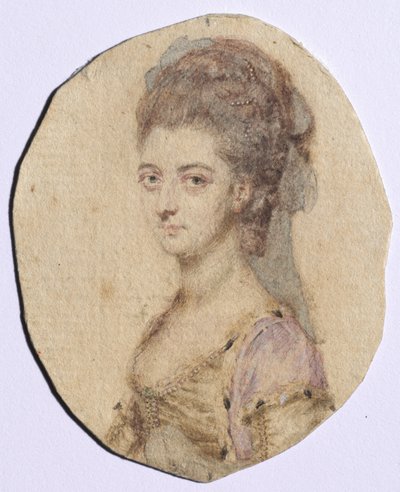 Portrait of Charlotte Bertie, née Warren, 4th Countess of Abingdon, 1778 by John I. smart