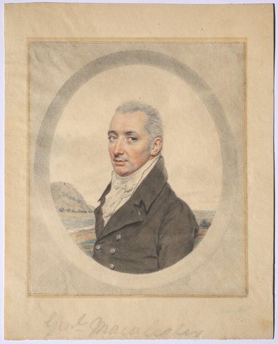 Portrait of General Keith MacAlister by John I Smart