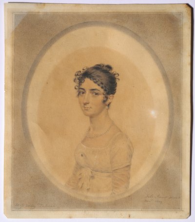 Portrait of Miss Mary Tadman by John I. smart