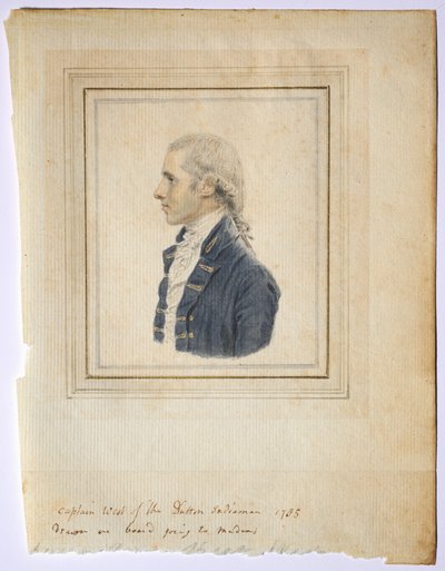Portrait of Sir Captain West of the Dutton Indiaman by John I Smart