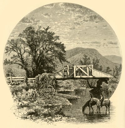 Old Bridge, Blackberry River, near Canaan by John J. Harley