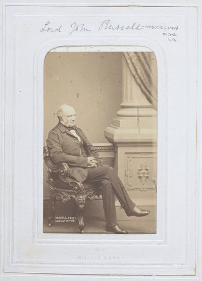 Lord John Russell by John Jabez Edwin Mayall
