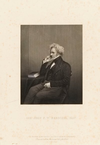 Sir John Frederick William Herschel (1792-1871), c.1860 by John Jabez Edwin Paisley (after) Mayall