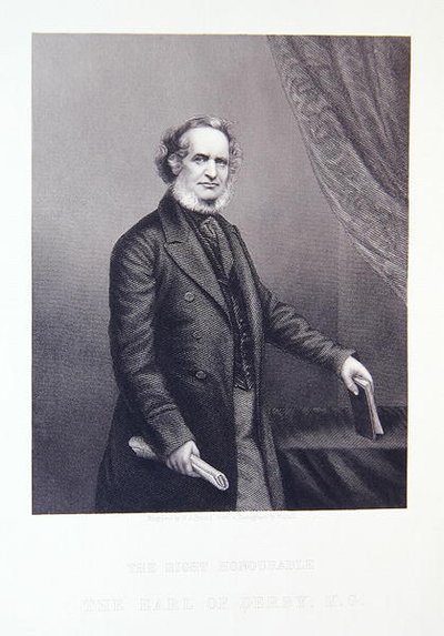 The Right Honourable Earl of Derby, from 