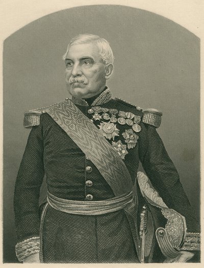 Aimable Jean Jacques Pelissier, Duc de Malakof by John Jabez Edwin Paisley Mayall