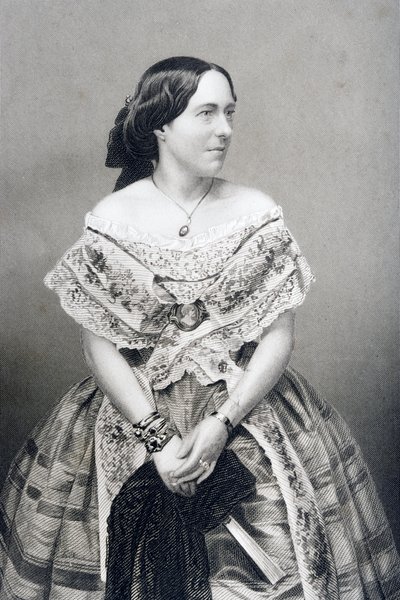 Clara Novello engraved by D.J. Pound from a photograph, from 