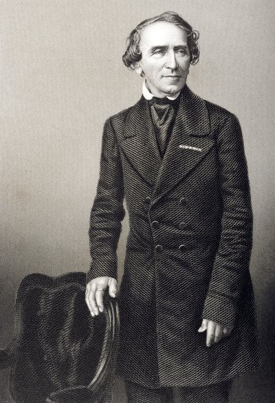 Giacomo Meyerbeer engraved by D.J. Pound from a photograph, from 