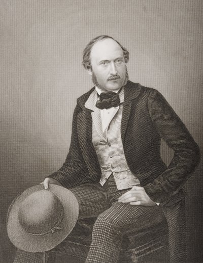 H.R.H. Prince Albert (1819-61) Prince Consort of Great Britain and Ireland, engraved by D.J. Pound from a photograph, from 