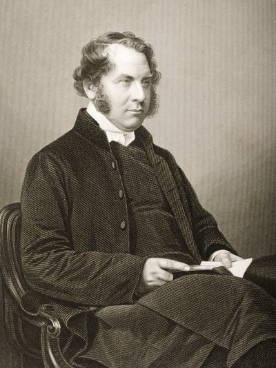 Henry Montagu Villiers (1813-61) Engraved by D.J. Pound from a Photograph, from 