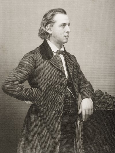 Henry Ward Beecher (1813-1887) engraved by D.J. Pound from a photograph, from 