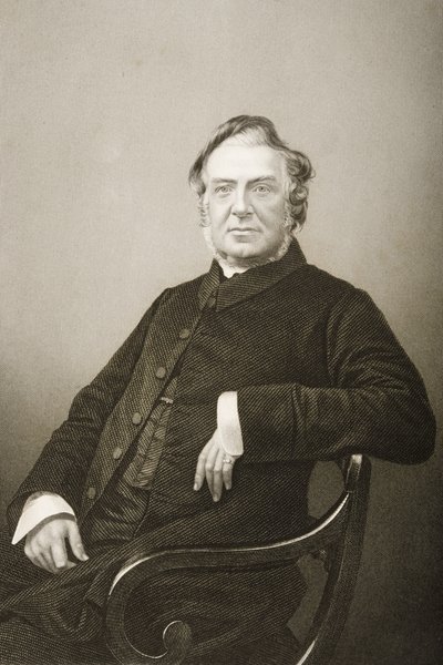 Hugh Stowell (1799-1845) engraved by D.J. Pound from a photograph, from 