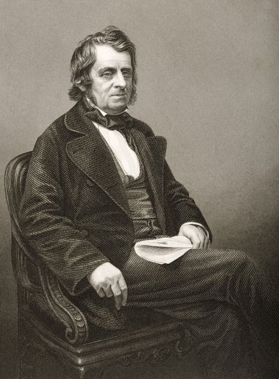 John Arthur Roebuck engraved by D.J. Pound from a photograph, from 
