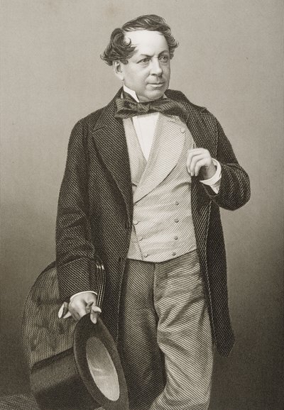 John Baldwin Buckstone (1802-79) Engraved by D.J. Pound from a Photograph, from 