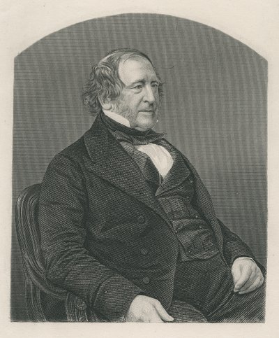 John Campbell, 1st Baron Campbell of St. Andrews, engraved by D.J. Pound from a photograph, from 