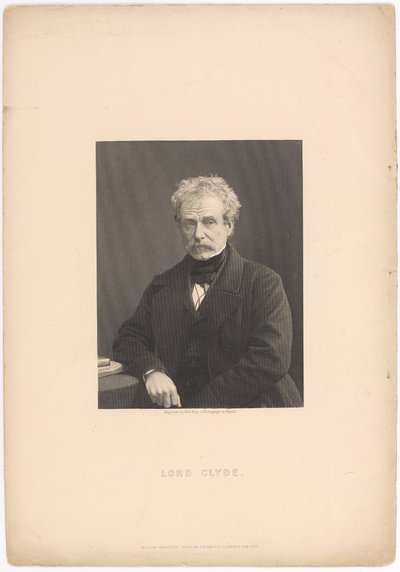 Lord Clyde, 1856 by John Jabez Edwin Paisley Mayall