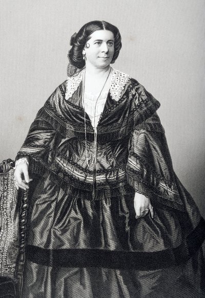 Madame Anna Bishop engraved by D.J. Pound from a photograph, from 