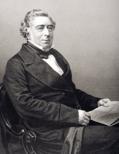 Robert Stephenson, engraved by D.J. Pound from a photograph, from 